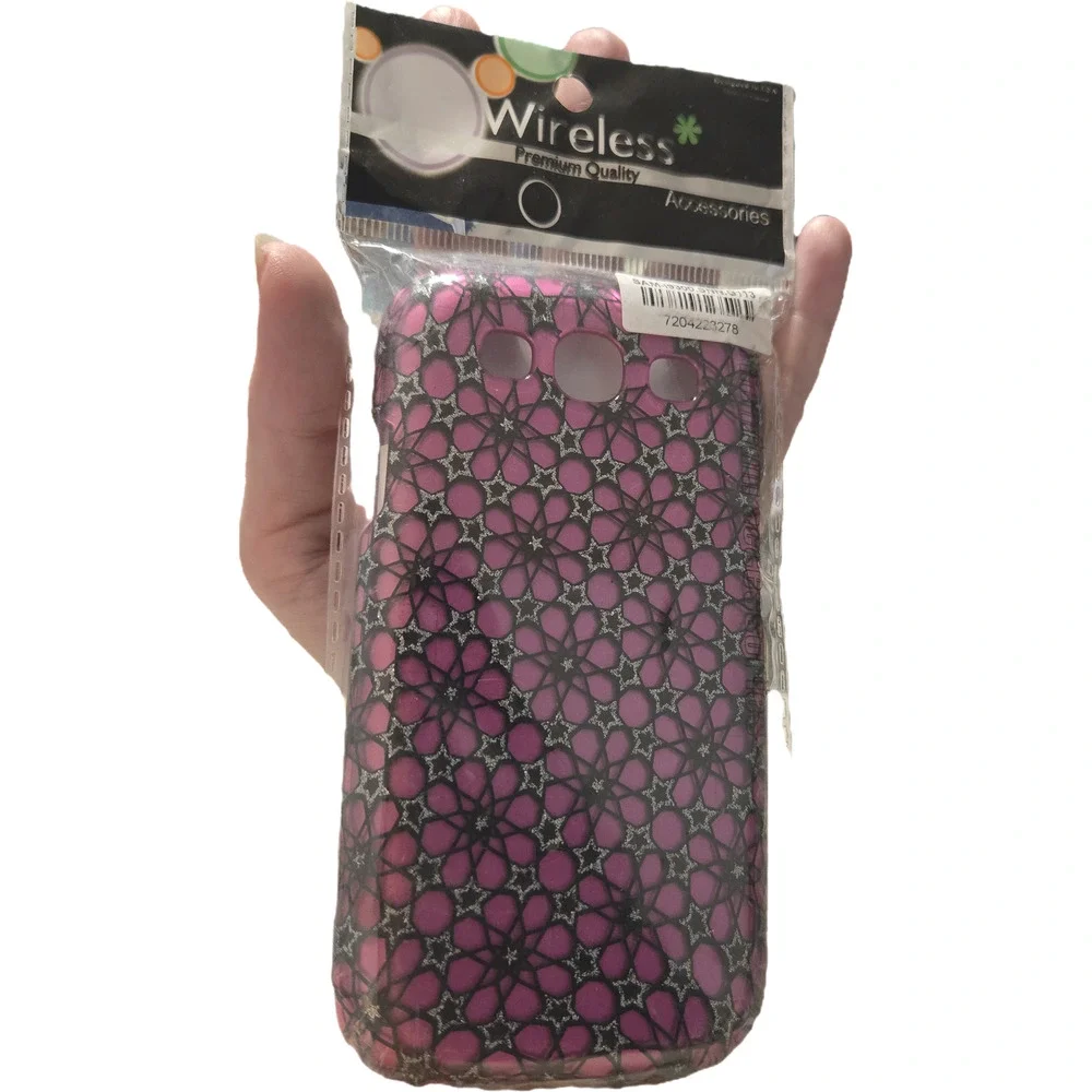Pink Star Geometric Case for Samsung Galaxy S3 NIB